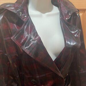 Elie Tahari Rain trench coat size M